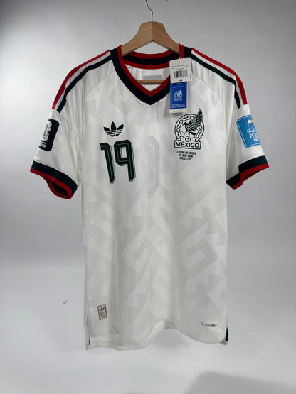 2026 WORLD CUP ADIDAS MEXICO AWAY JERSEY GILBERTO MORA 19 (M)MEXICO VS CZECHIA NEW WITH TAGS
