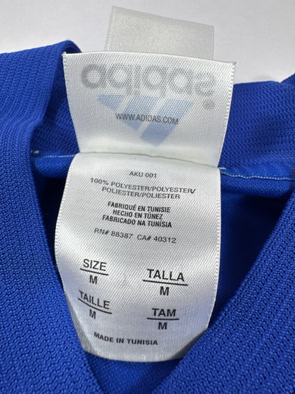 2002 ADIDAS FRANCE HOME JERSEY ZIDANE 10-(M)