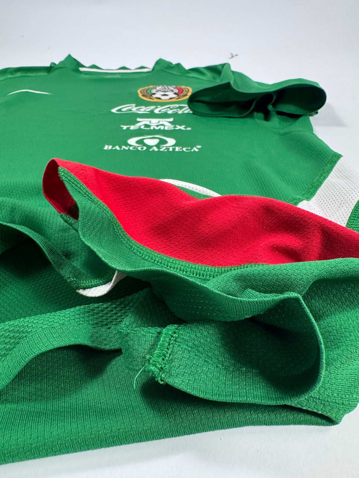 2006 NIKE MEXICO TRANING JERSEY UTILERIA TEAM ISSUE (L)