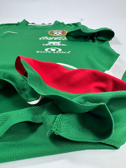2006 NIKE MEXICO TRANING JERSEY UTILERIA TEAM ISSUE (L)