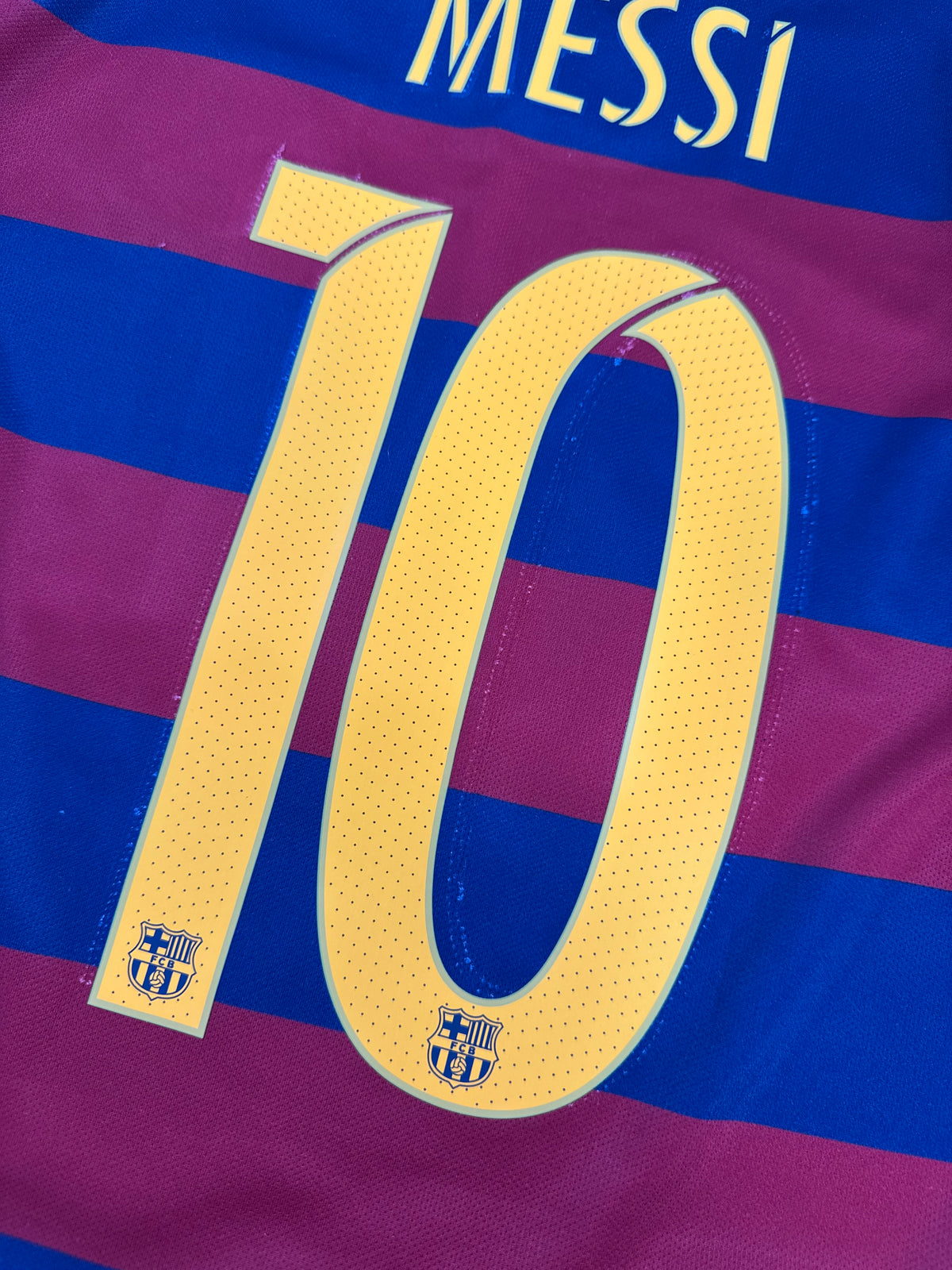 2015/16 NIKE FC BARCELONA LONG SLEEVE MESSI 10 (S)