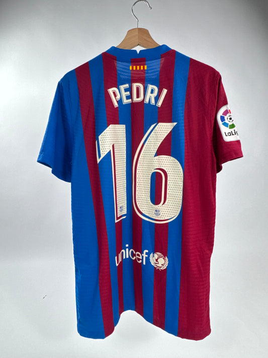 2021/22 NIKE FC BARCELONA HOME JERSEY PEDRI GONZALEZ 16 (L) AUTHENTIC PLAYER VERSION