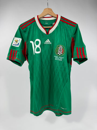 2010 ADIDAS MEXICO HOME JERSEY ANDRES GUARDADO 18 (S)