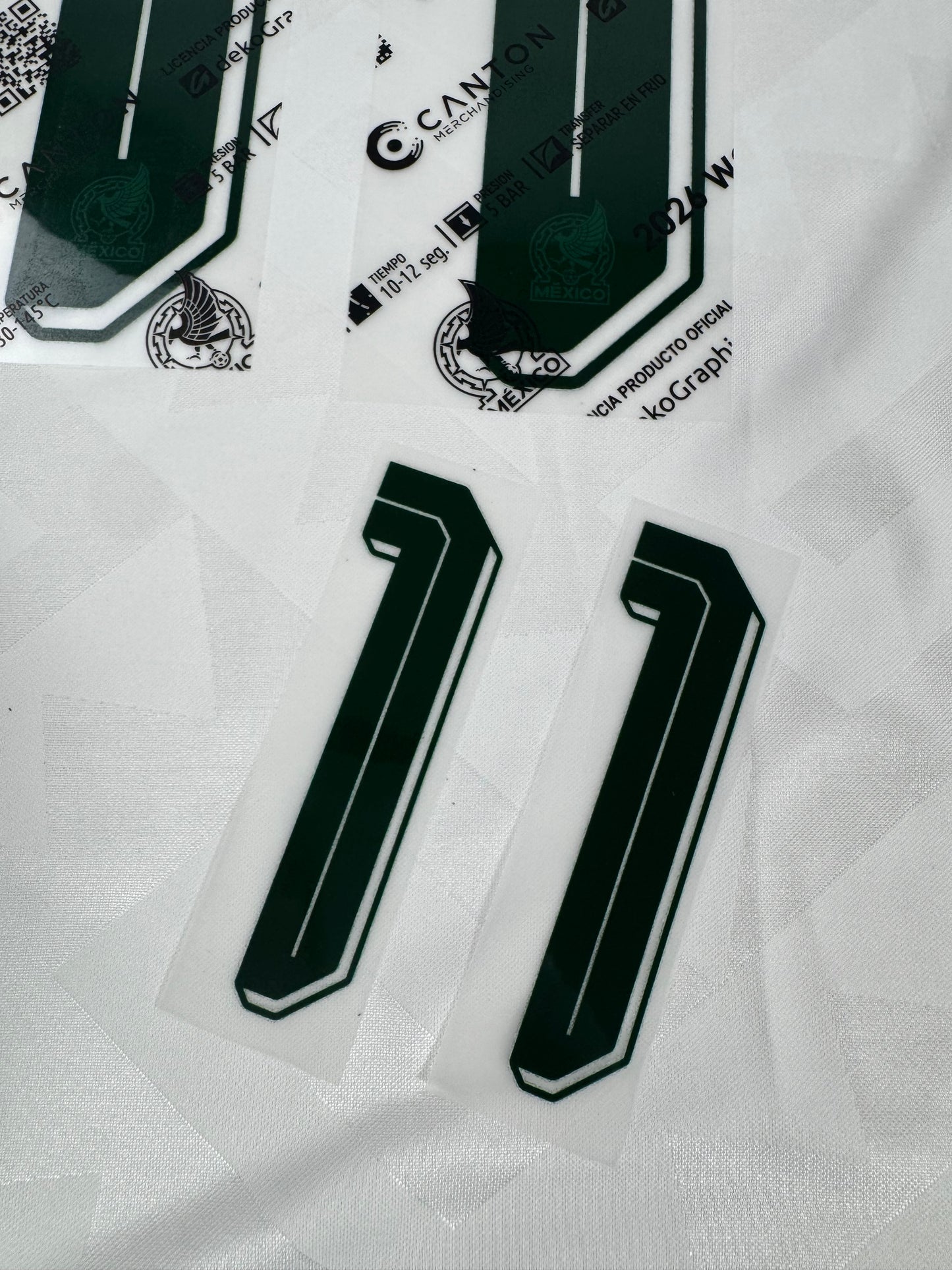 2026 OFFICIAL MEXICO WORLD CUP AWAY NAME SET-SANTIAGO GIMENEZ 11