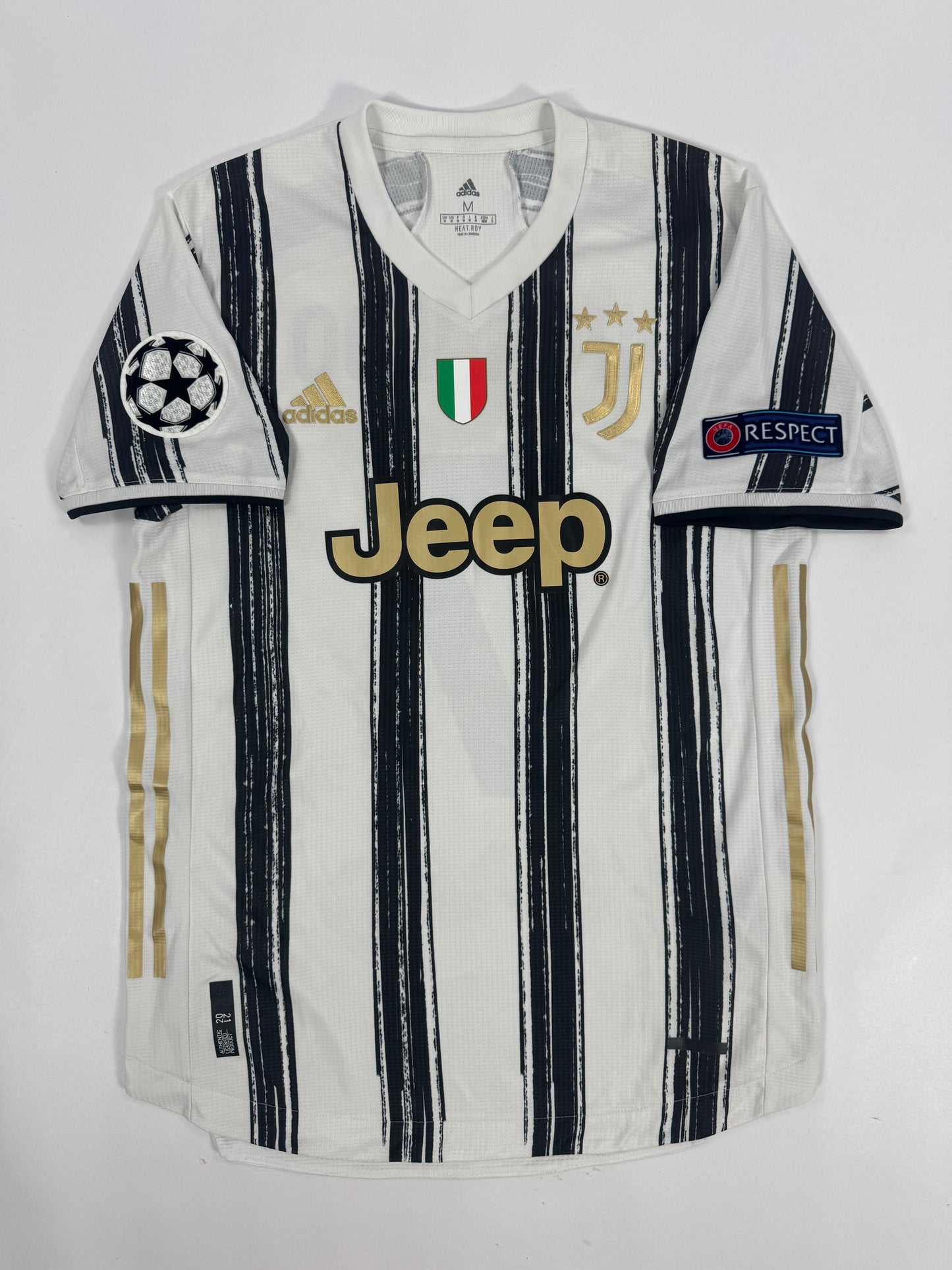 2020/21 ADIDAS JUVENTUS HOME JERSEY RONALDO 7 AUTHENTIC PLAYER VERSION (M)