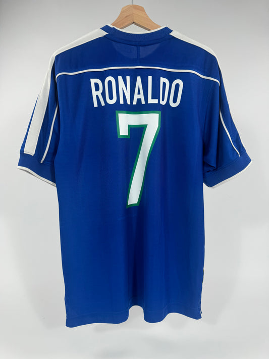 1998 NIKE  BRAZIL AWAY JERSEY RONALDINHO "RONALDO" 7 (M)