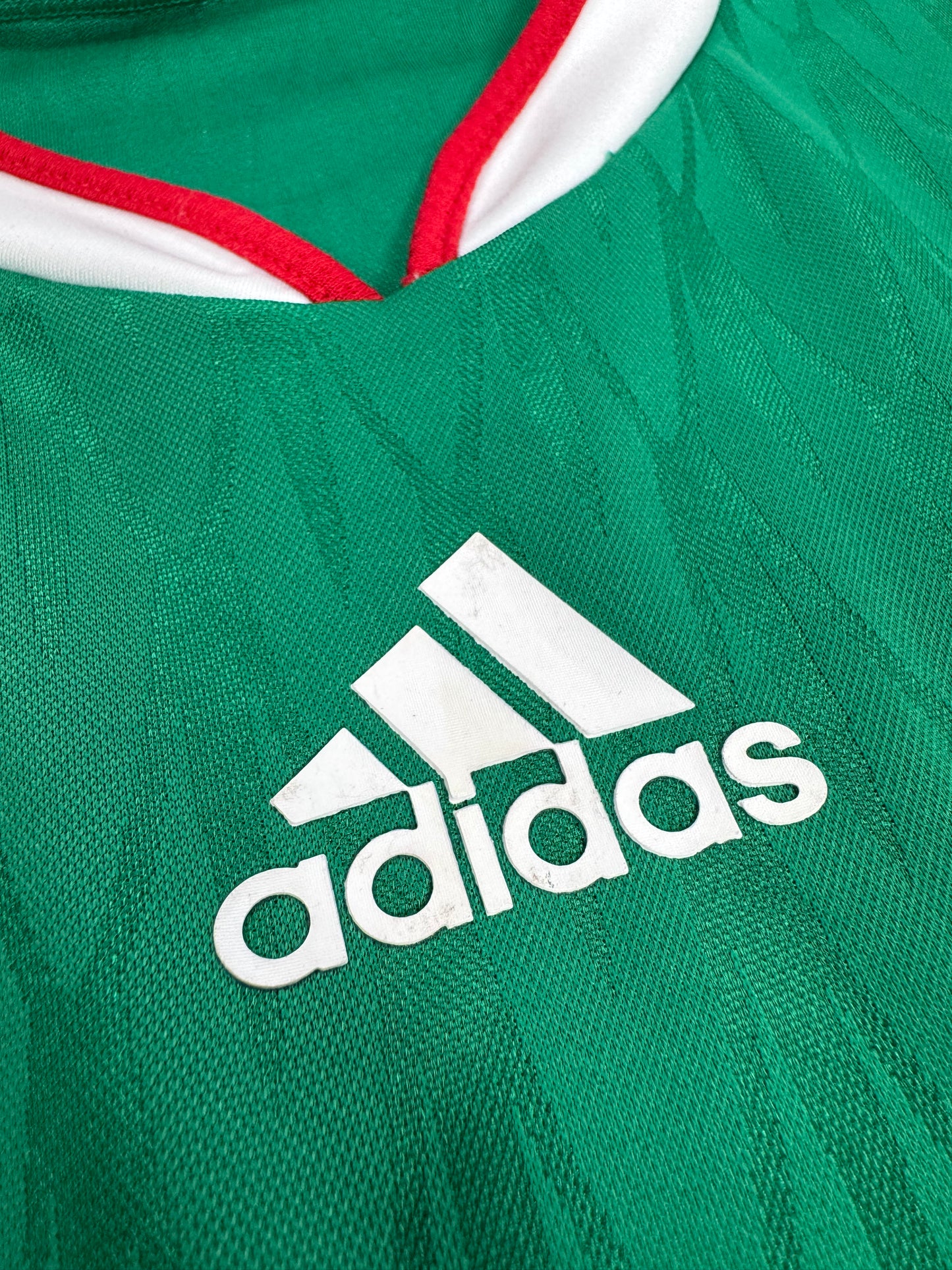 2010 ADIDAS TECHFIT MEXICO HOME JERSEY GUARDADO 18 (L) PLAYER VERSION