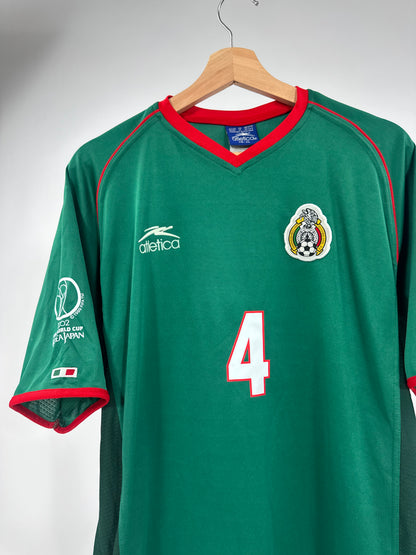 2002 ATLETICA MEXICO HOME JERSEY MARQUEZ 4 (XL)
