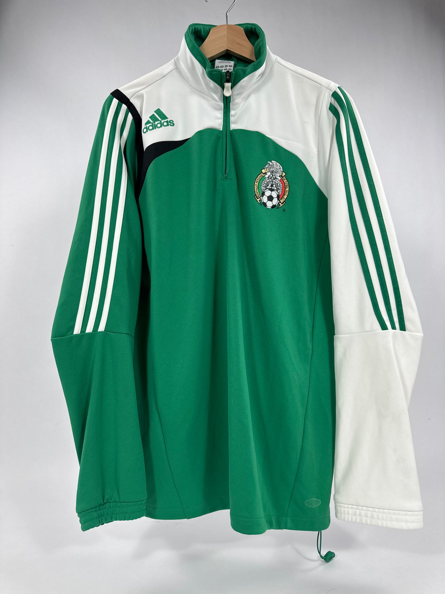 2007 ADIDAS MEXICO TRAINING 1/4 ZIP (L)