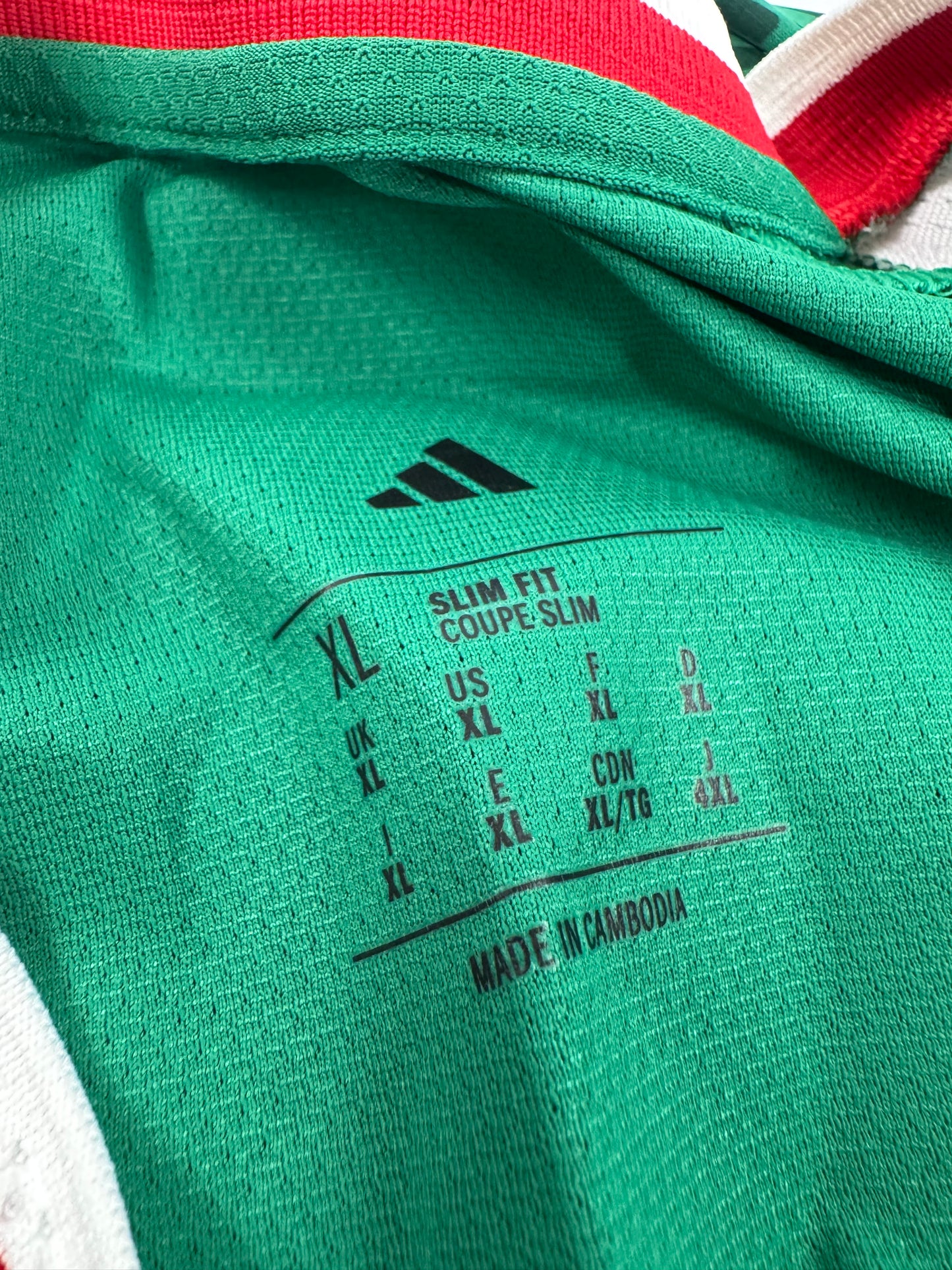 2026 ADIDAS MEXICO HOME JERSEY BRIAN GUTIERREZ 26 (XL) NEW WITH TAGS MEXICO VS SOUTH AFRICA DEBUT JERSEY