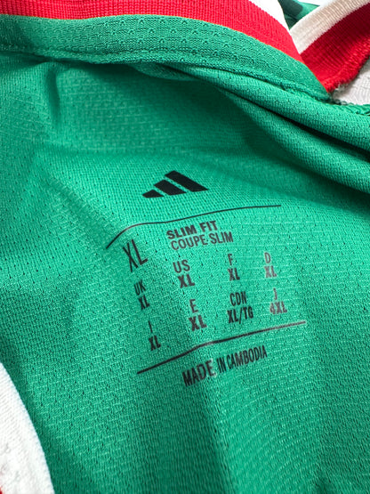 2026 ADIDAS MEXICO HOME JERSEY BRIAN GUTIERREZ 26 (XL) NEW WITH TAGS MEXICO VS SOUTH AFRICA DEBUT JERSEY