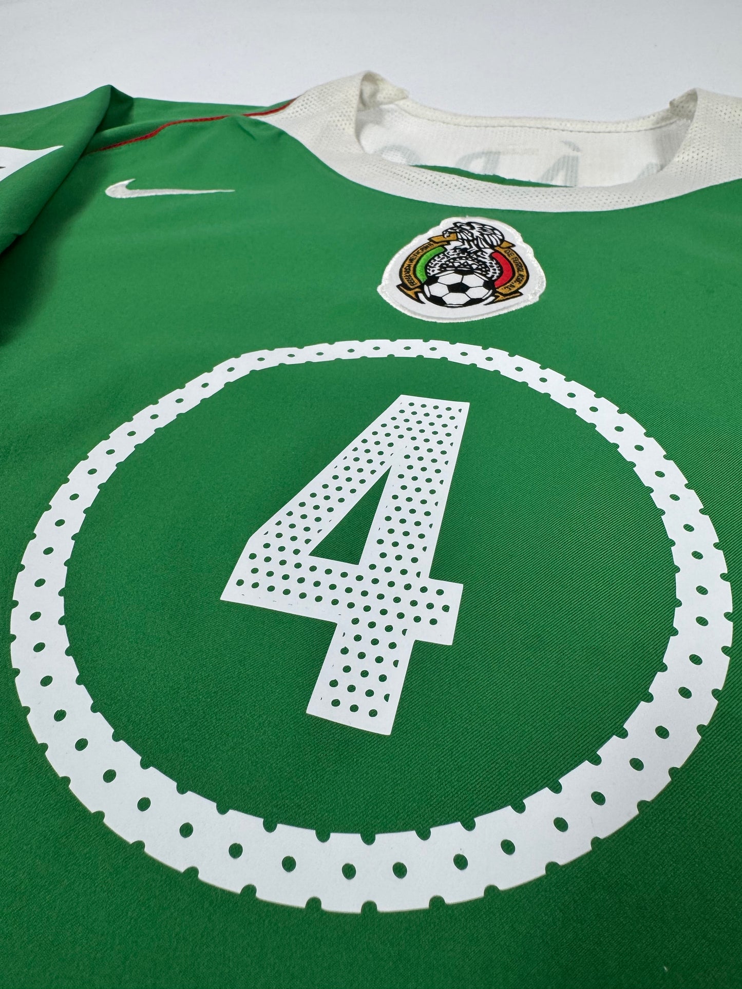 2004/05 NIKE T90 MEXICO HOME JERSEY MARQUEZ 4-(XL)