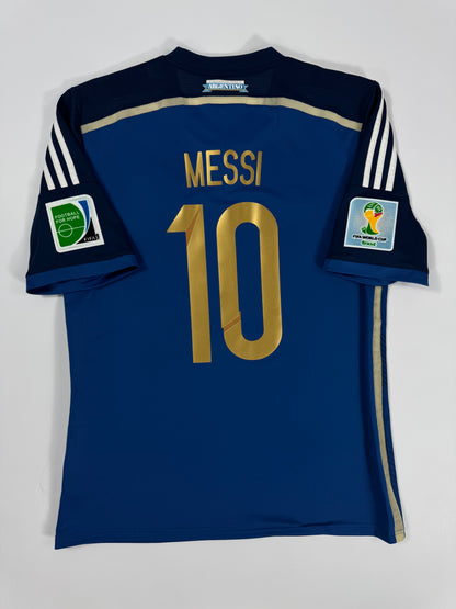 2014 ADIDAS ARGENTINA AWAY JEREY WORLD CUP FINAL (L)