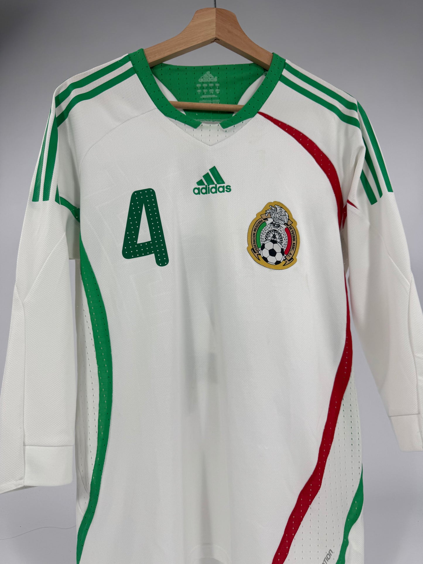 2009 ADIDAS MEXICO AWAY JERSEY PLAYER VERSION RAFA MARQUEZ 4 (L)