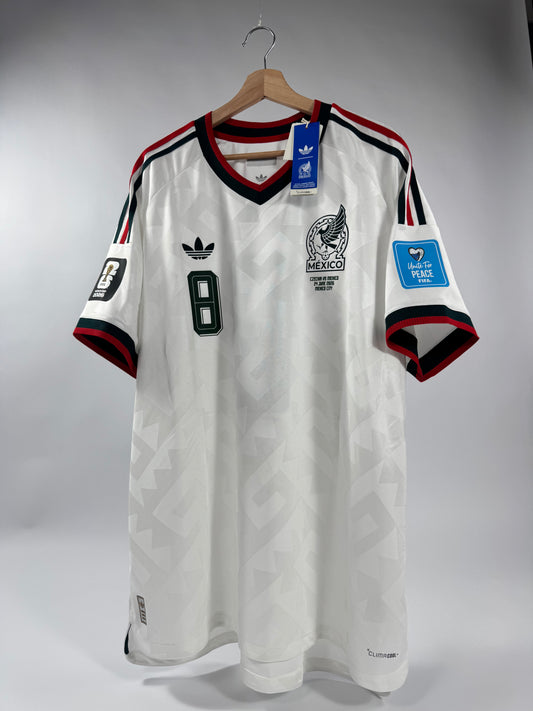 2026 WORLD CUP ADIDAS MEXICO AWAY JERSEY FIDALGO 8 AUTHENTIC PLAYER VERSION (XXL) NHEW WITH TAGS