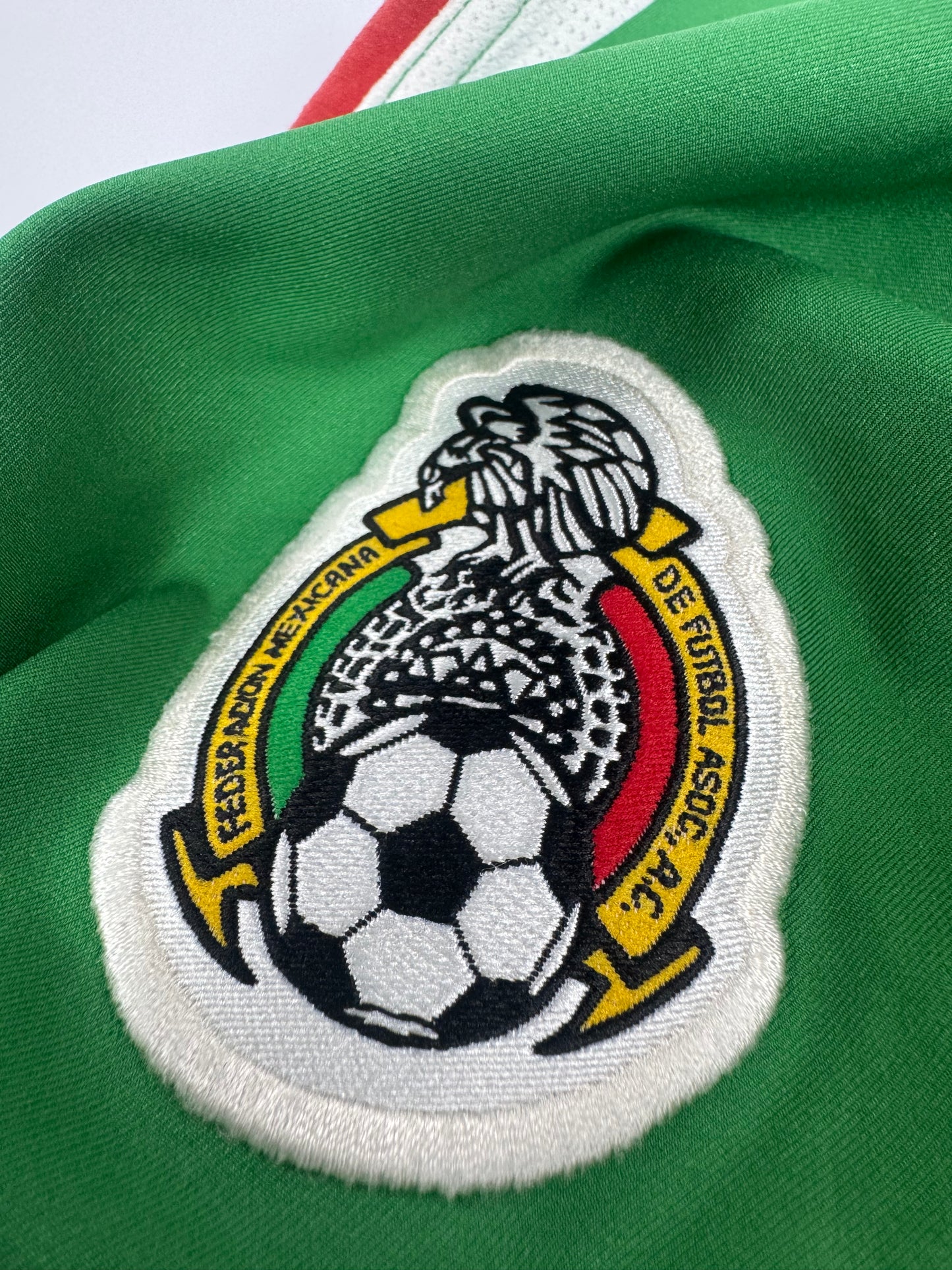 2003 NIKE MEXICO HOME JERSEY BORGETTI 9 (L)