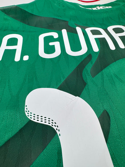2010 ADIDAS TECHFIT MEXICO HOME JERSEY GUARDADO 18 (L) PLAYER VERSION