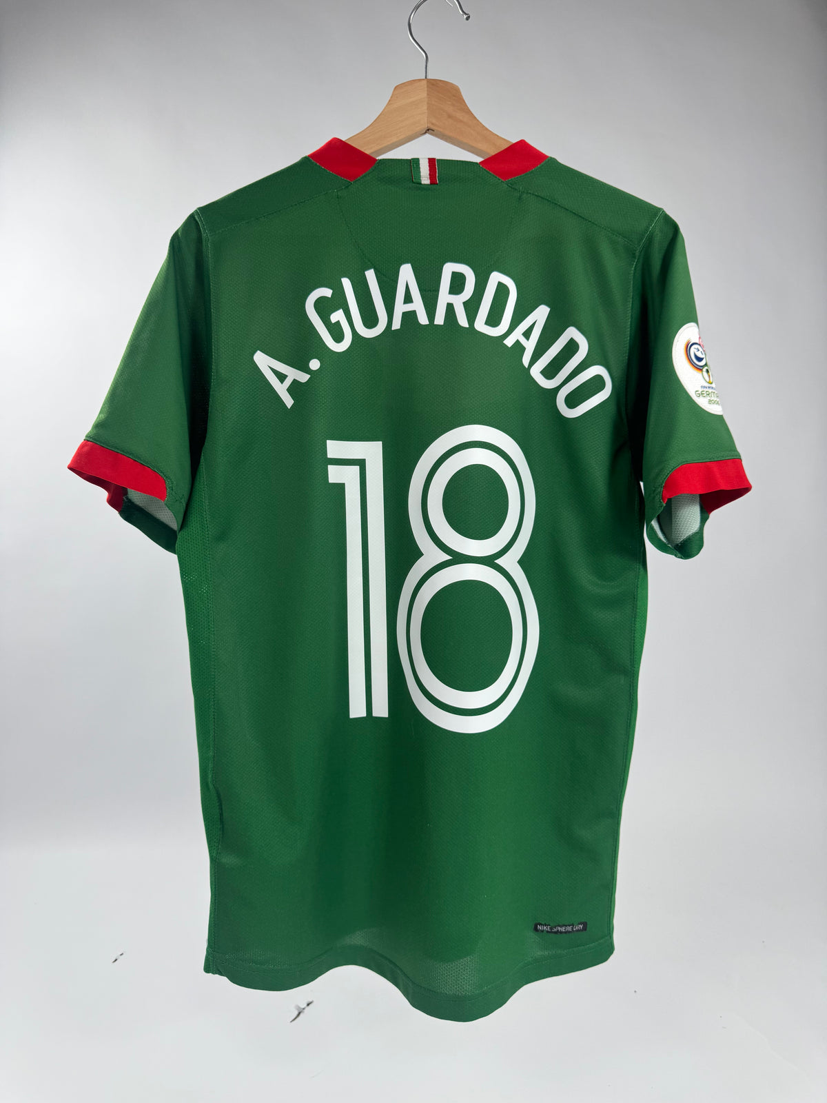 2006 NIKE MEXICO HOME ANDRES GUARDADO 18(M)