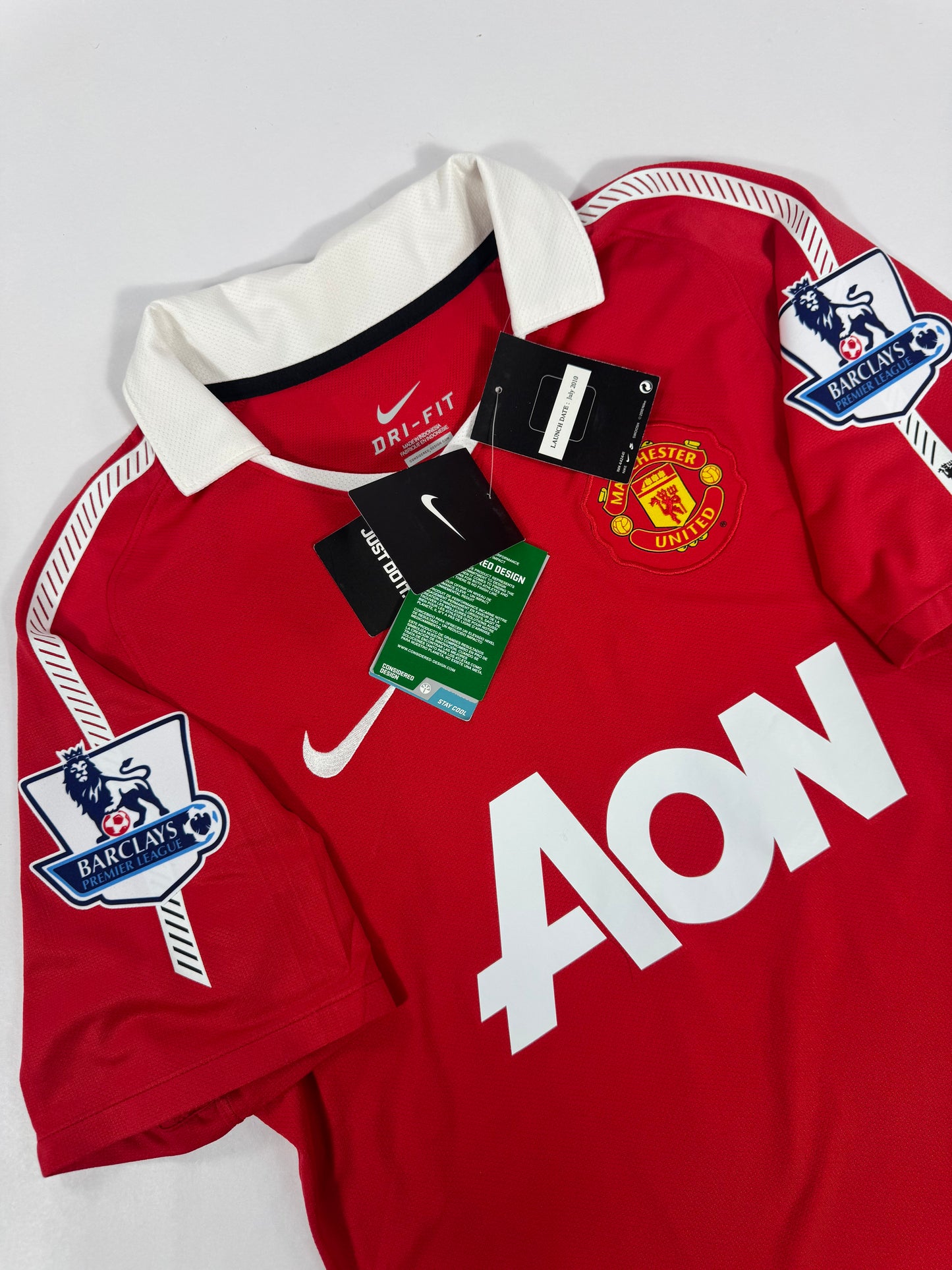 2010 NIKE MANCHESTER UNITED HOME JERSEY  NEW WITH TAGS-(S)