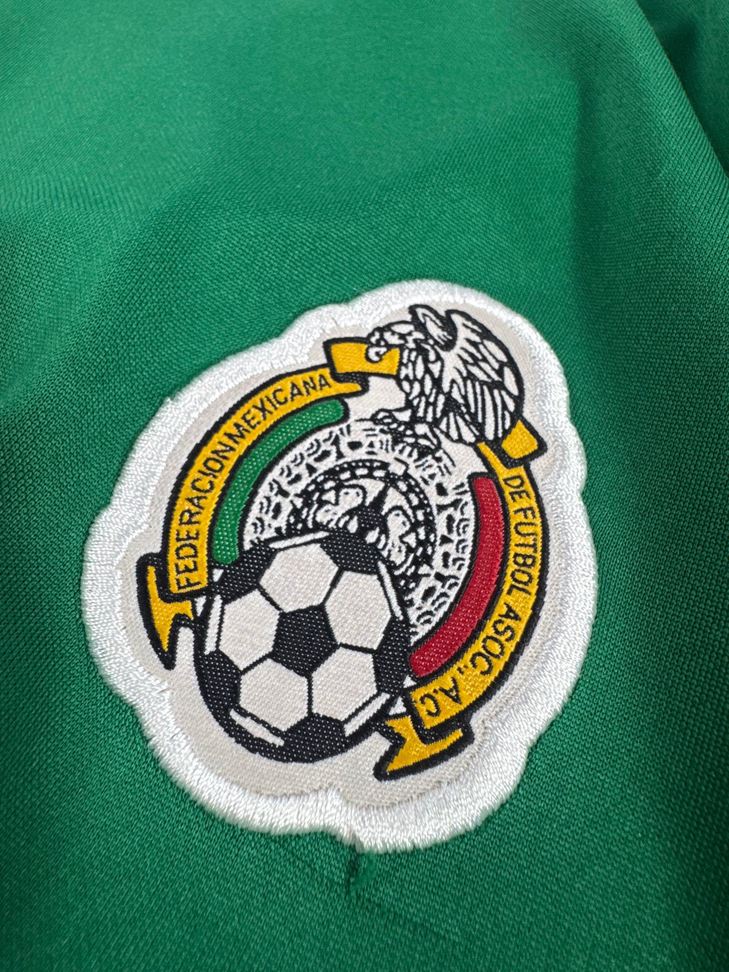 2001 ATLETICA MEXICO HOME JERSEY CUAUHTEMOC BLANCO 10 (XL)