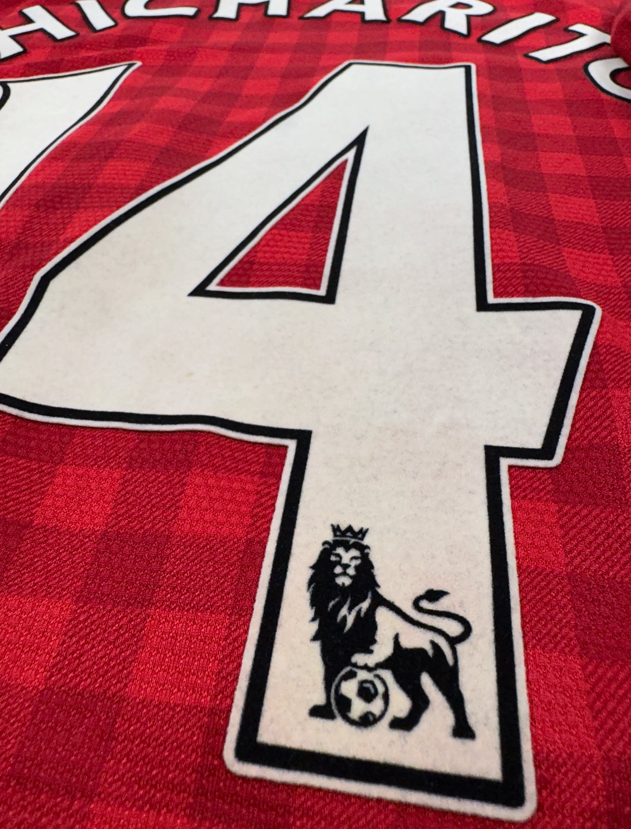 2012 NIKE MANCHESTER UNITED HOME JERSEY CHICHARITO 14-(S)