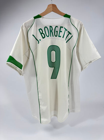 2004/05 NIKE T90 MEXICO AWAY JERSEY BORGETTI 9 (L)