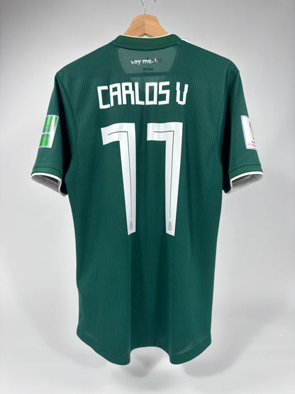 2018 ADIDAS MEXICO HOME JERSEY CARLOS VELA 11 PLAYER VERSION (L)
