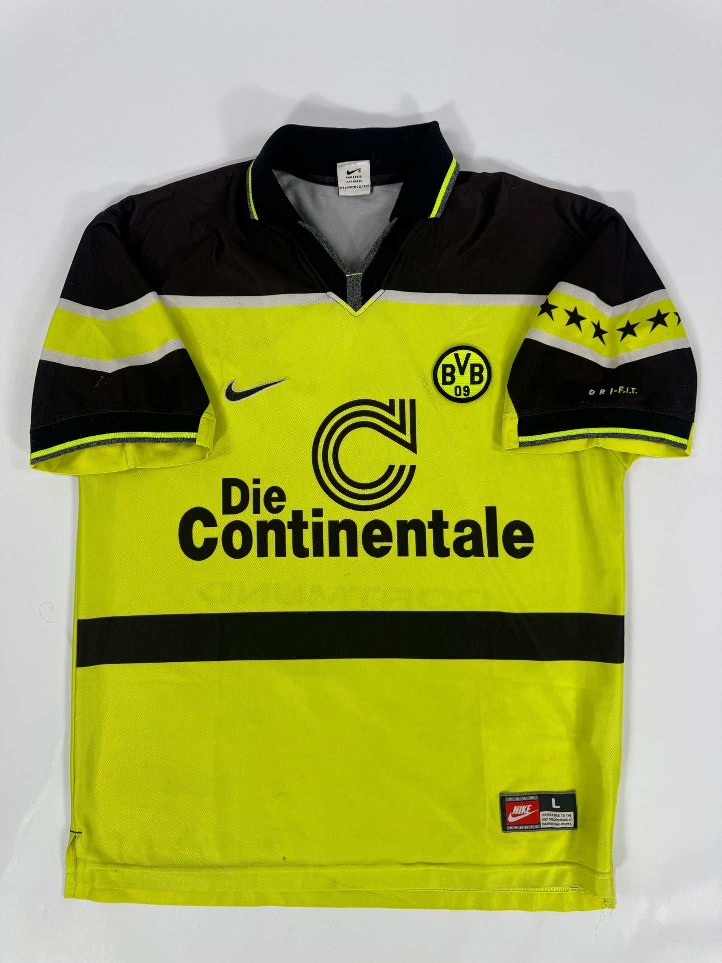 97/98 BORUSSIA DORTMUND HOME JERSEY (L)