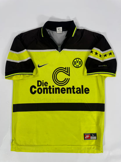 97/98 BORUSSIA DORTMUND HOME JERSEY (L)
