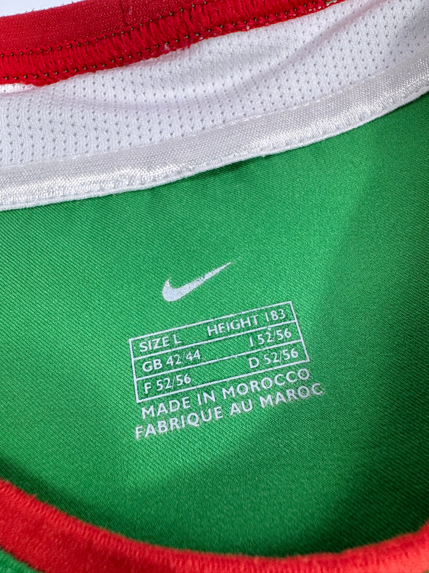 2003 NIKE MEXICO HOME JERSEY MARQUEZ 4 (L)