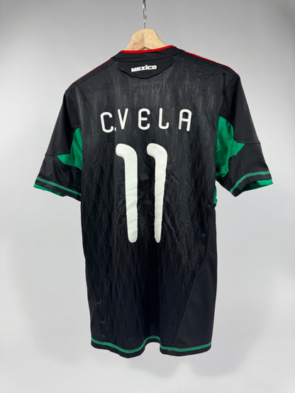 2010 WORLD CUP MEXICO AWAY CARLOS VELA 11 (S)