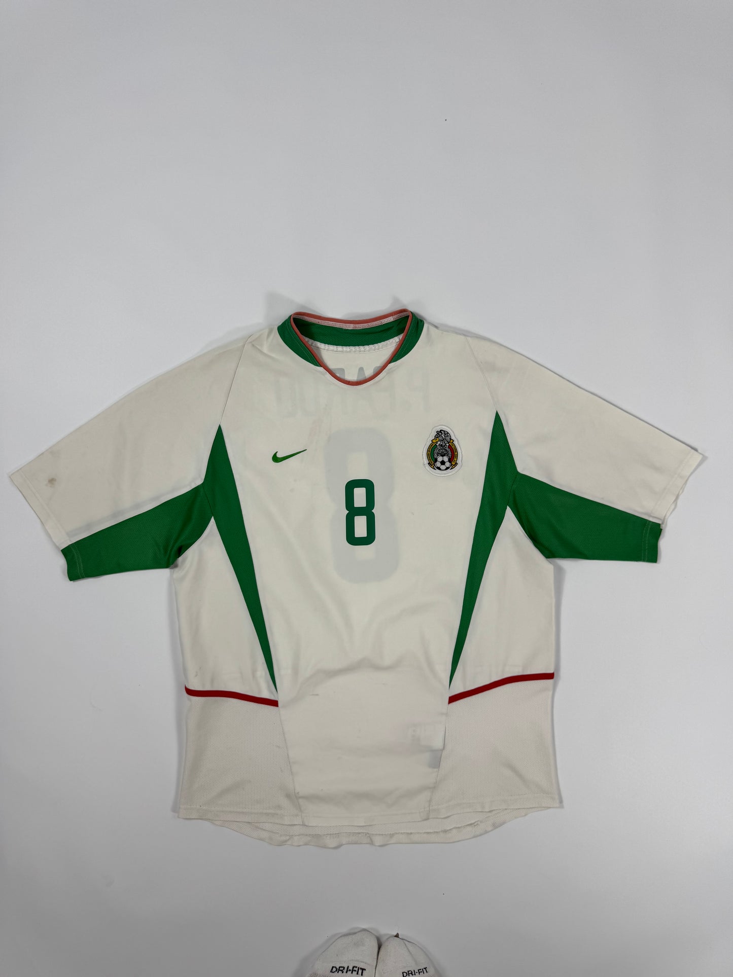 2003 NIKE MEXICO AWAY JERSEY PAVEL PARDO 8 (XL)