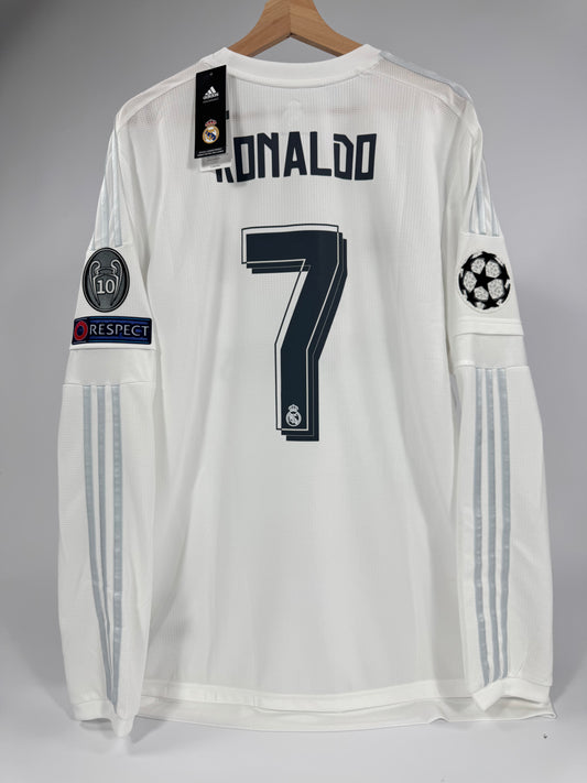 2015/16 ADIDAS REAL MADRID HOME JERSEY CRISTIANO RONALDO 7 (XXL) BRAND NEW WITH TAGS