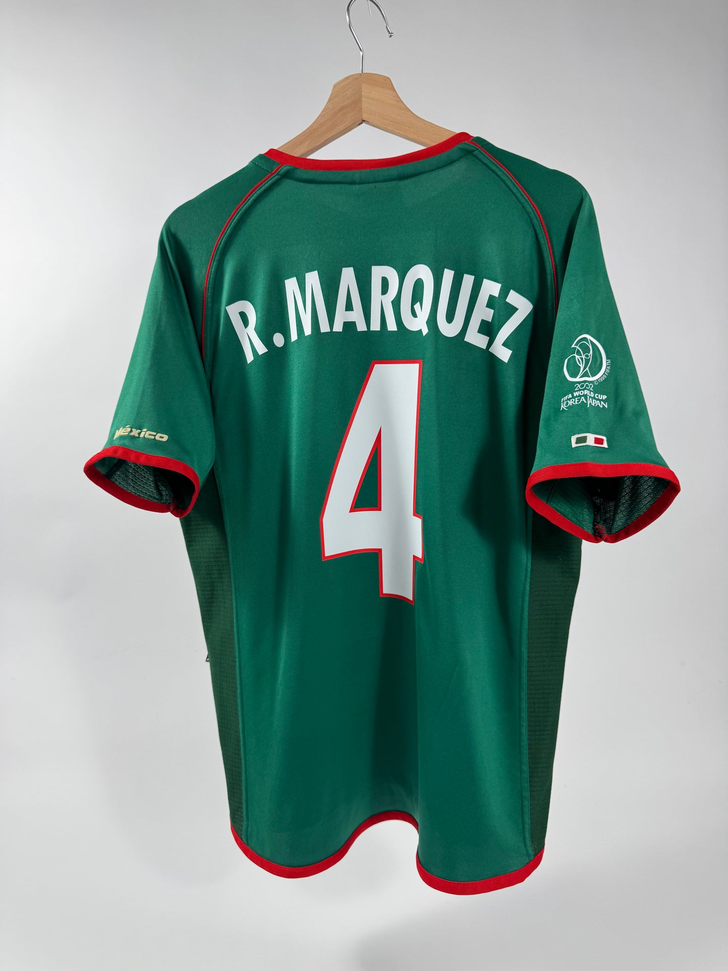 2002 ATLETICA MEXICO HOME JERSEY RAFA MARQUEZ 4 (M)