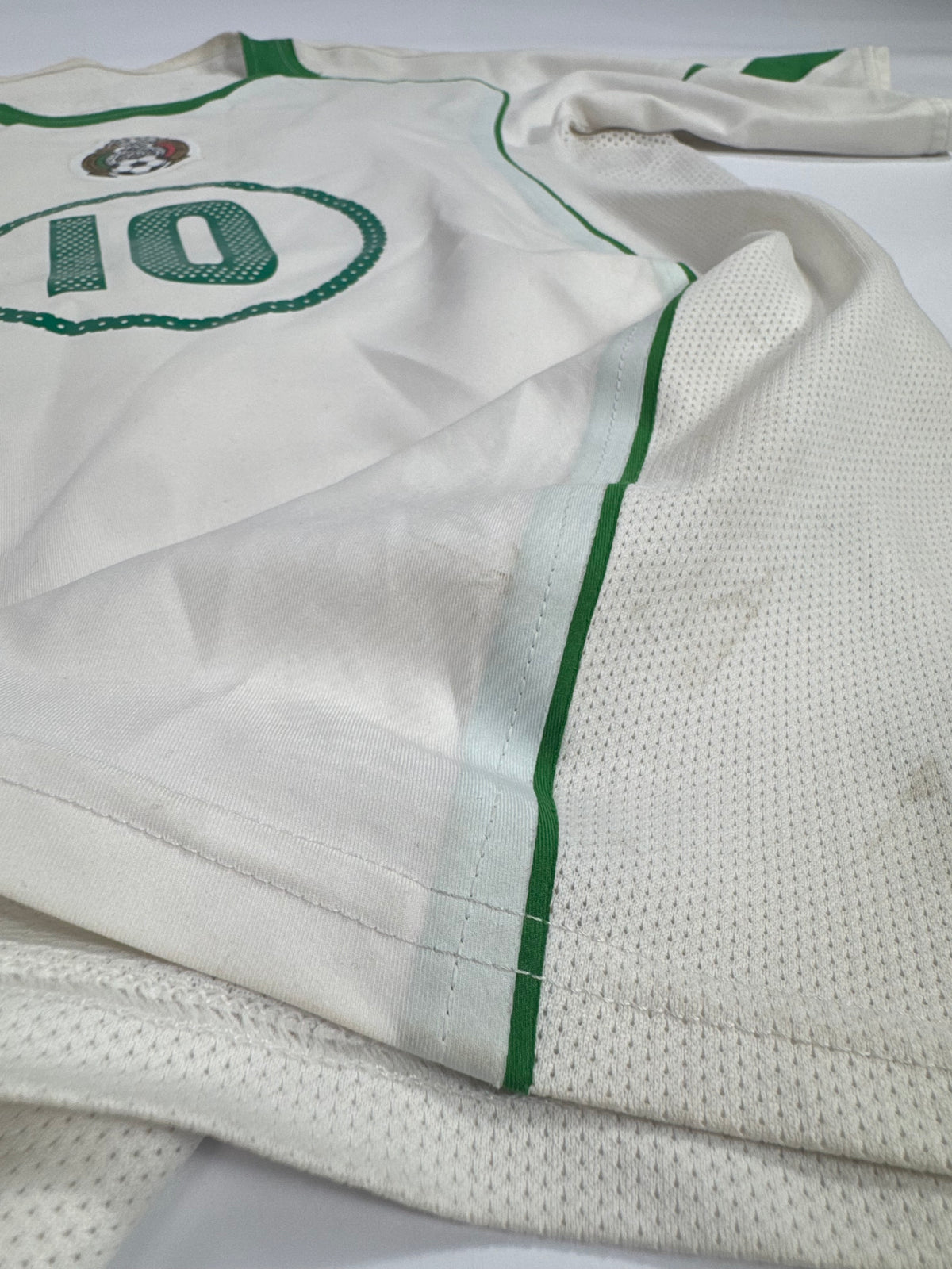 2004/05 NIKE T90 MEXICO AWAY JERSEY CUAUHTÉMOC BLANCO 10 (M) PLAYER ISSUE