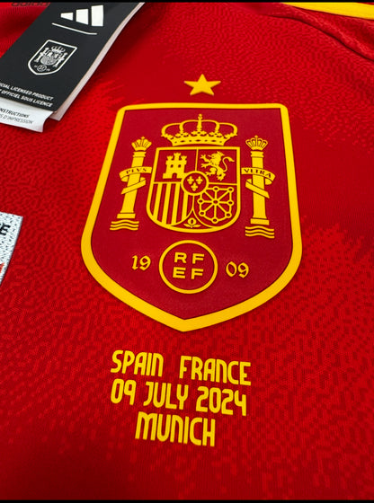 2024 ADIDAS SPAIN HOME JERSEY LAMINE YAMAL 19-(S) NEW WITH TAGS
