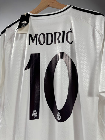 2024/25 ADIDAS REAL MADRID HOME JERSEY MODRIC 10 NEW WITH TAGS (XL)