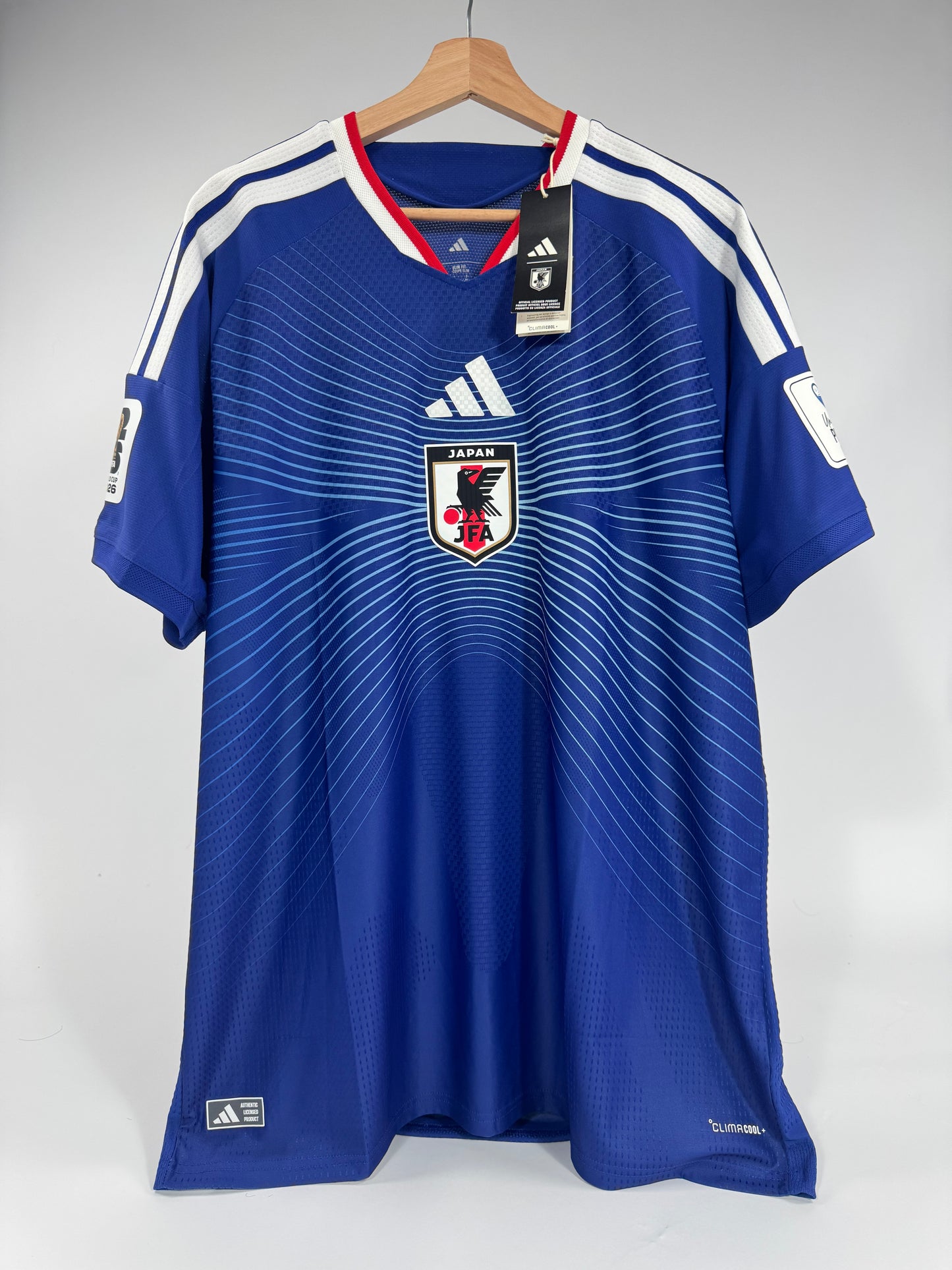 2026 ADIDAS JAPAN HOME JERSEY PLAYER AUTHENTIC VERSION NEW WITH TAGS (XL)