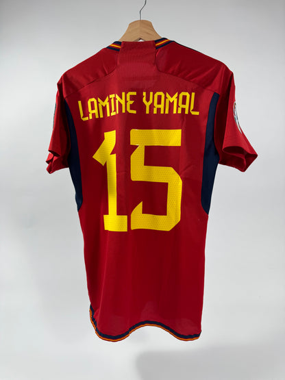 2022/23 ADIDAS SPAIN HOME JERSEY LAMINE YAMAL 15 (S)