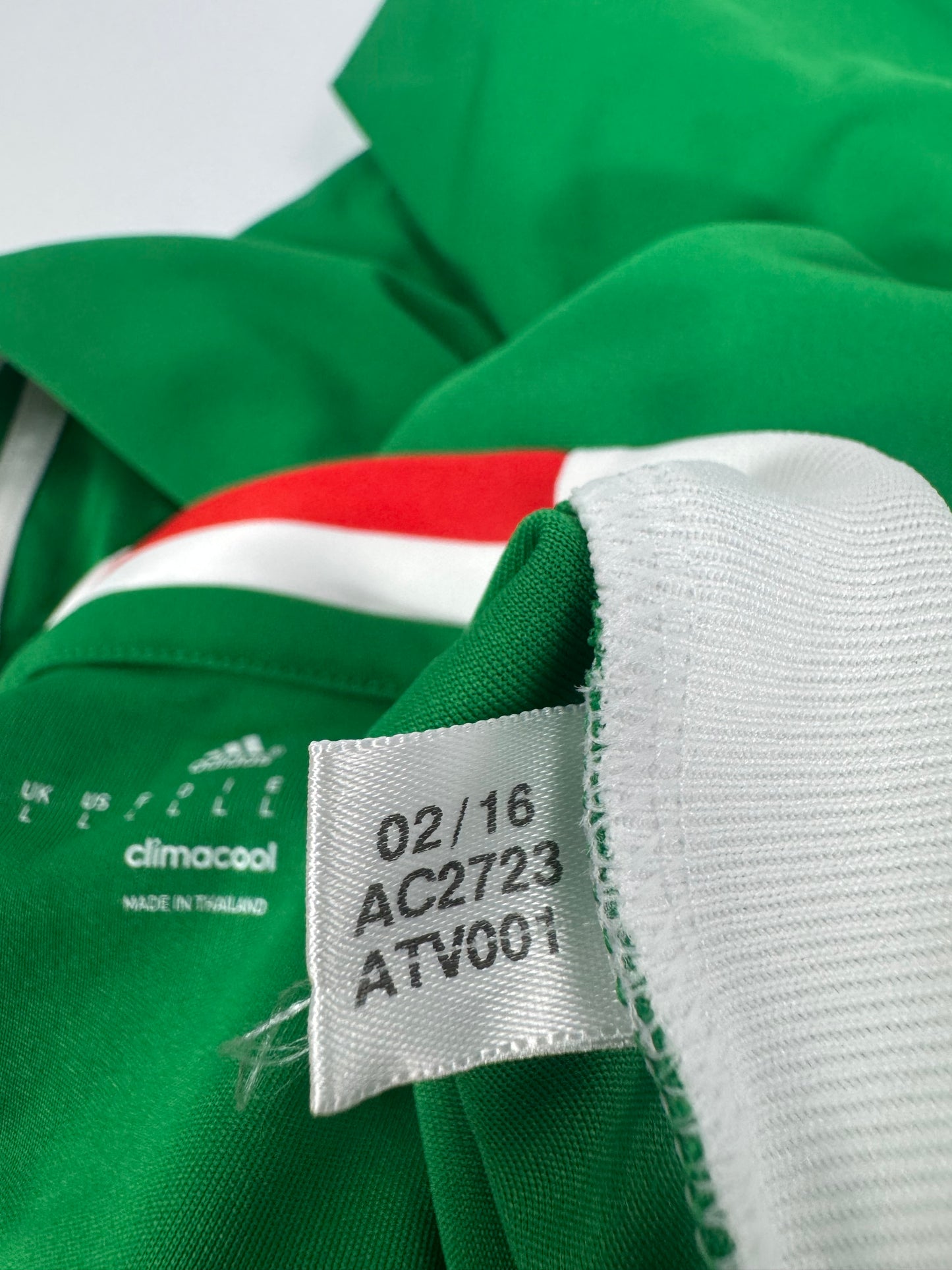 2016 ADIDAS MEXICO HOME JERSEY CARLOS VELA 11 (L)