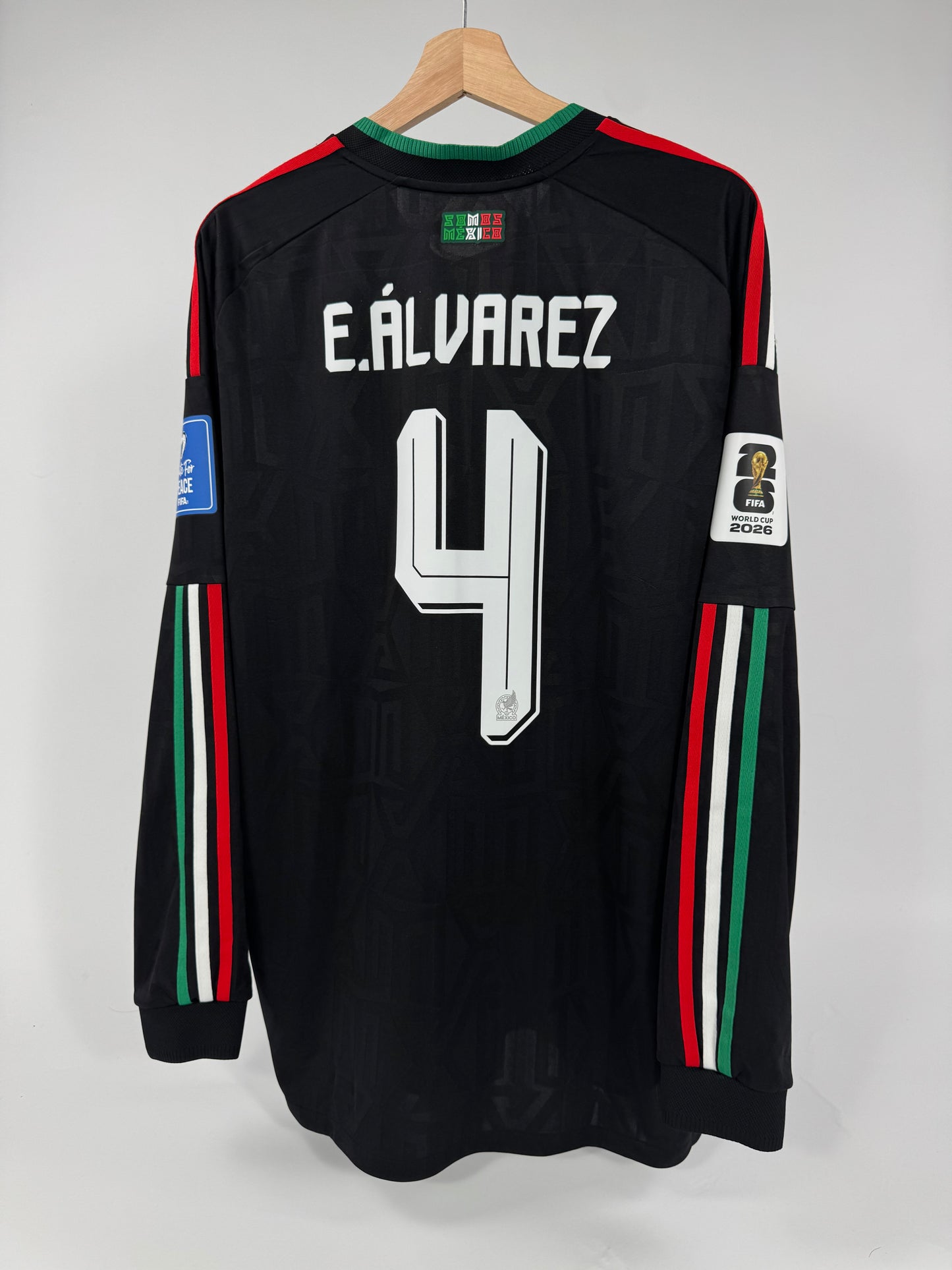 2026 ADIDAS MEXICO THIRD JERSEY AUTHENTIC PLAYER VERSION LONG SLEEVE (XL)