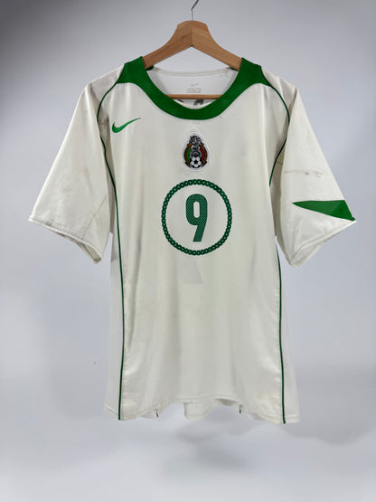 2004/05 NIKE T90 MEXICO AWAY JERSEY BORGETTI 9 (L)