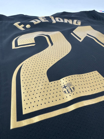2020/21 NIKE FC BARCELONA AWAY JERSEY DE JONG 21 (L) AUTHENTIC PLAYER VERSION