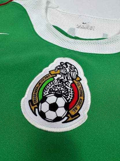 2004/05 NIKE T90 MEXICO HOME JERSEY CUAUHTEMOC BLANCO 10 (S)