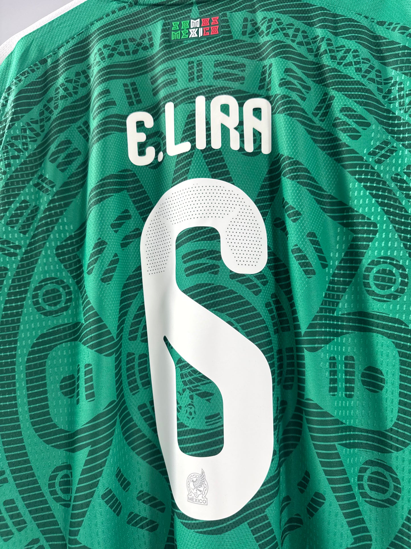 2026 ADIDAS MEXICO HOME AUTHENTIC JERSEY NEW WITH TAGS ERIK LIRA 6 (XXL) NEW WITH TAGS