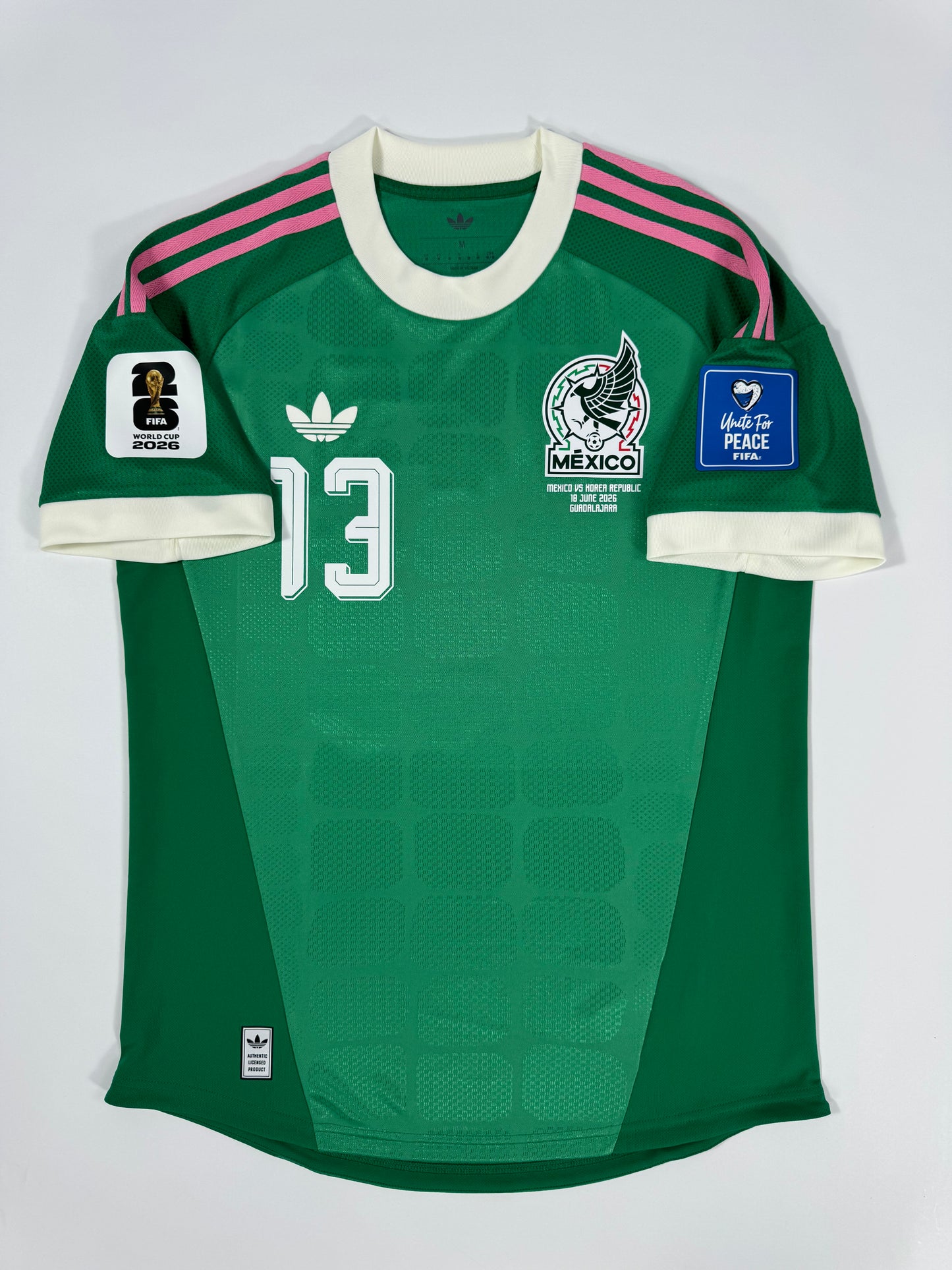 2026 ADIDAS MEXICO THIRD GK KIT GUILLERMO OCHOA PLAYER ISSUE UTILERIA (L) NOT SOLD TO PUBLIC-PRE ORDER