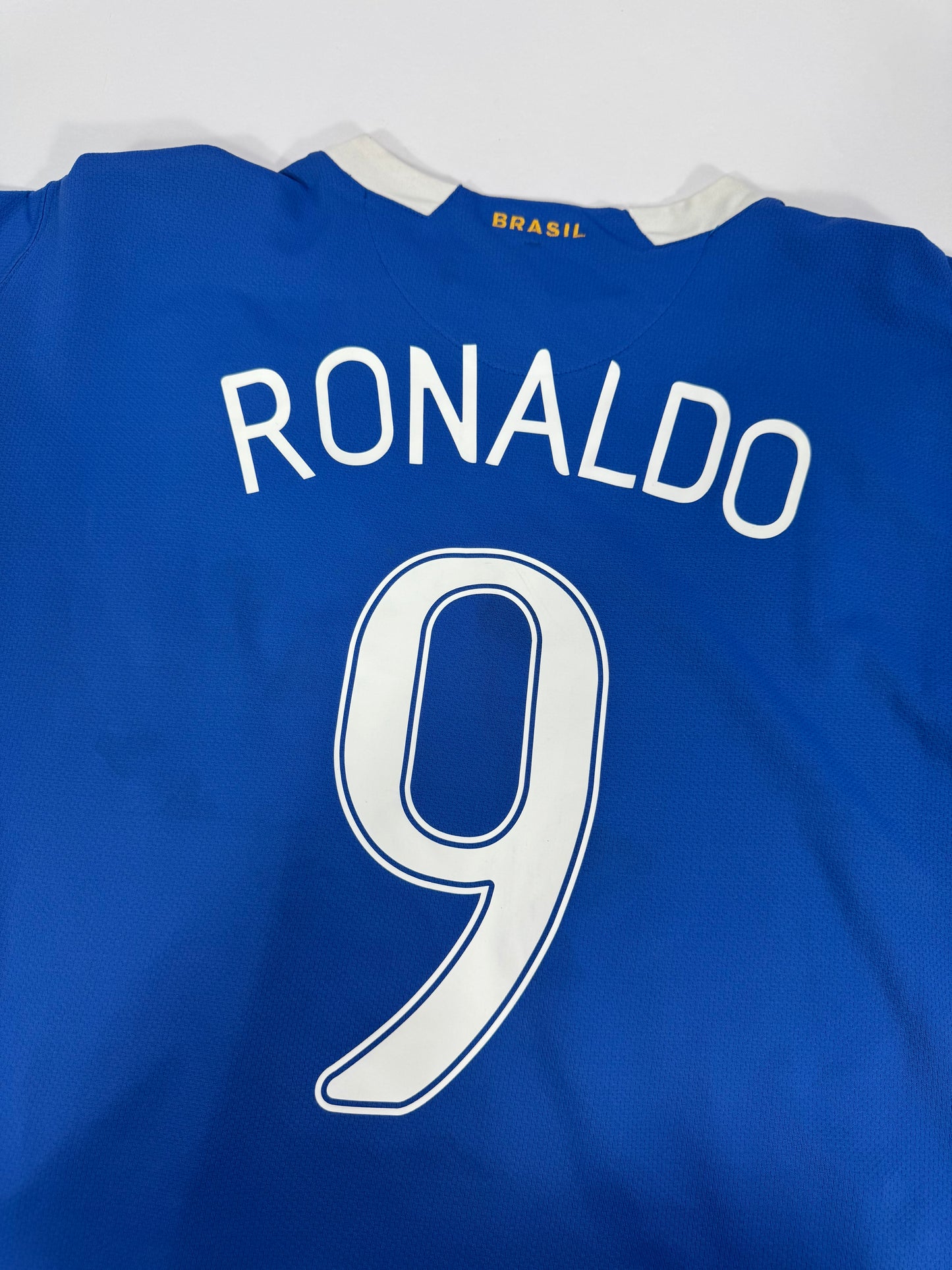 2006 NIKE BRAZIL AWAY JERSEY RONALDO 9 (XL)