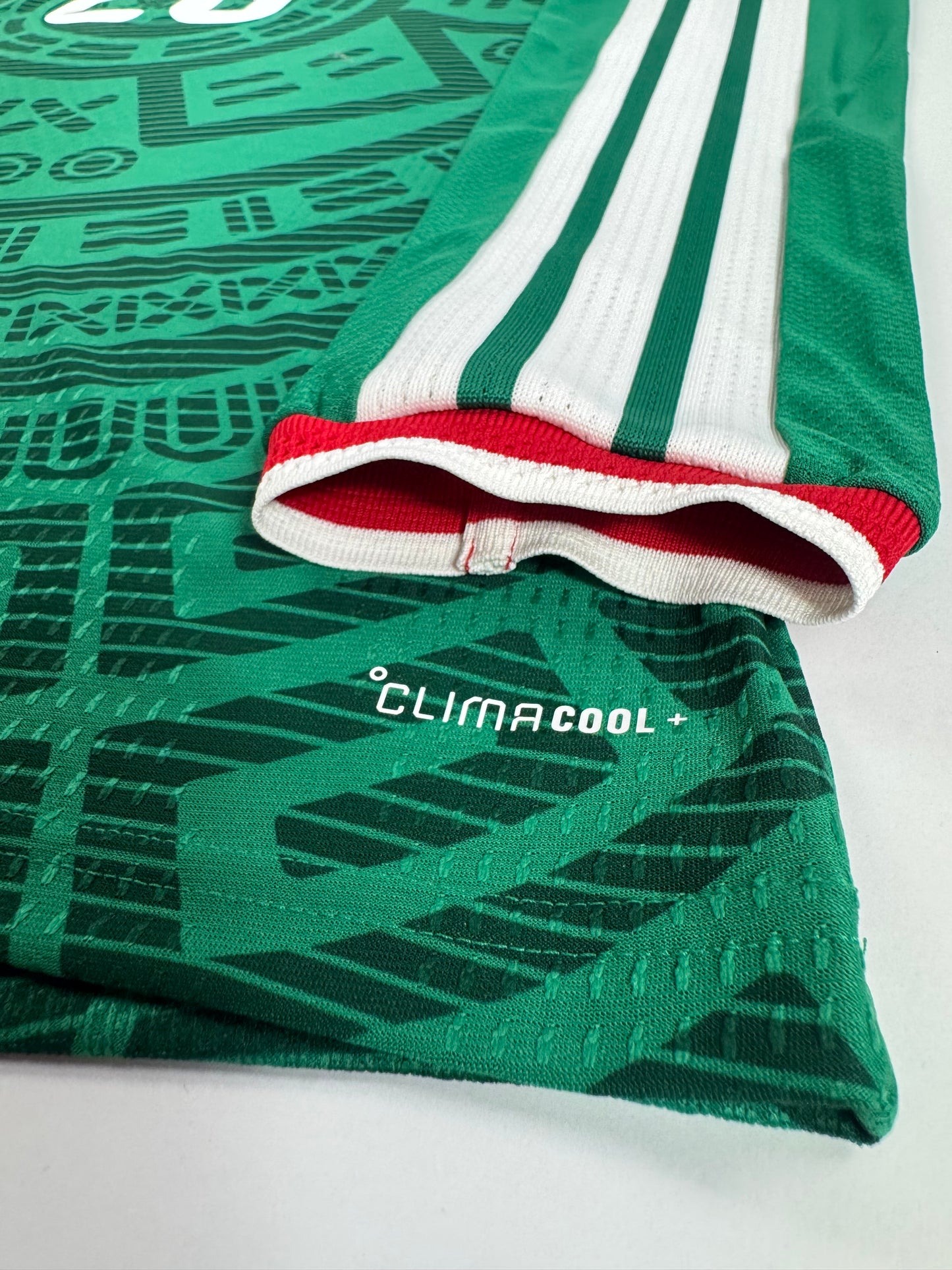 2026 ADIDAS MEXICO WORLD CUP HOME JERSEY LONG SLEEVE BRIAN GUTIERREZ 26 (M)