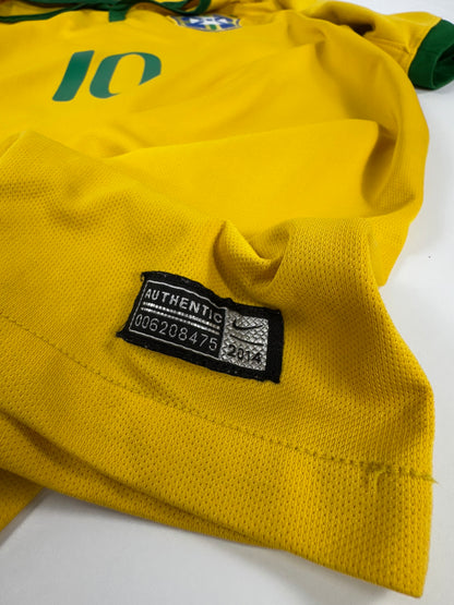 2014 NIKE BRAZIL HOME JERSEY NEYMAR JR 10 (L)