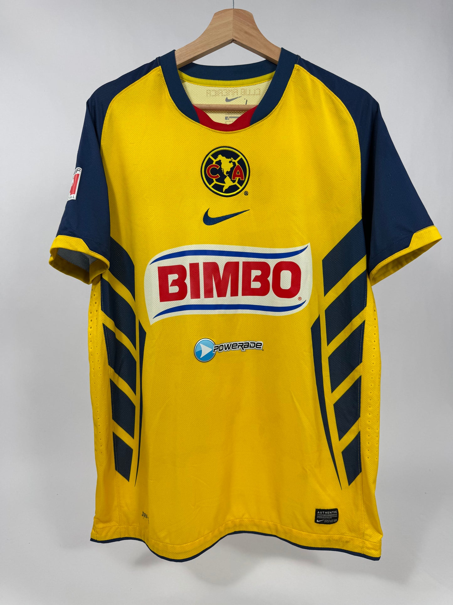 2010/11 NIKE CLUB AMERICA JERSEY (M) ANGEL REYNA 18-UTILERIA (PLAYER ISSUE)
